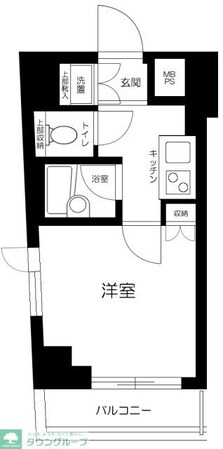 ルーブル高円寺伍番館の物件間取画像